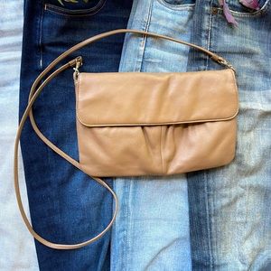 Crossbody Beige Satchel Bag